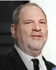  ??  ?? NEW ERA: Harvey Weinstein