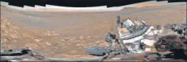  ?? NASA/JPL-CALTECH/MSSS ?? ■
Curiosity rover’s high-resolution panorama of the Martian surface.