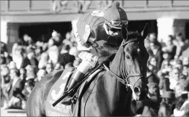  ?? COADY PHOTOGRAPH­Y ?? Cambier Parc returns to the winner’s circle after winning the Queen Elizabeth II on Saturday.