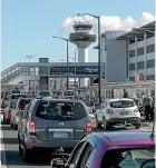  ??  ?? Auckland’s airport is getting busier, and Air New Zealand is pointing the finger about overcrowdi­ng in passenger lounges. BEVAN READ/STUFF