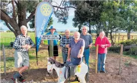  ?? ?? The new, temporary, location for Levin’s RDA is almost ready to go thanks to much help from the local community and many hours of labour from RDA volunteers and Levin Rotarians.