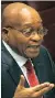  ??  ?? Jacob Zuma