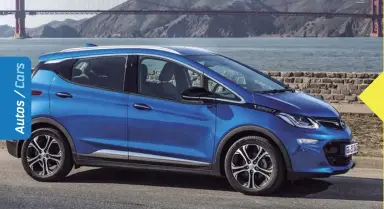  ??  ?? Ampera-e is a 4.16 meter-long minivan that carries an electric engine. This five-door model has space for five passengers. It is Opel’s variant for Chevrolet Bolt EV, since the German brand is managed by General Motors. This reality is about to change...