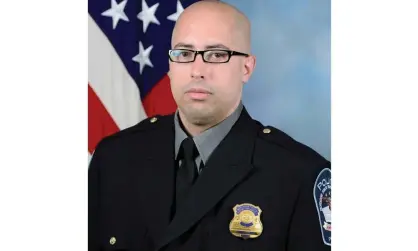  ?? Photograph: AP ?? Pentagon police officer George Gonzalez died after being stabbed at a transit center outside the Pentagon building on Tuesday.