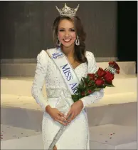  ?? PHOTO COURTESY OF DANNY BARGER ?? Miss Historic Batesville Claudia Raffo of Jonesboro was crowned Miss Arkansas 2018 on June 16.