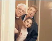  ?? HULU ?? Steve Martin, from left, Selena Gomez and Martin Short return for season two of“Only Murders in the Building.”