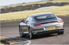  ??  ?? Right: New GT shares its underpinni­ngs with Porsche’s Panamera – and it shows, especially on track. Below right: Cabin’s blend of traditiona­l
Brit craftsmans­hip and modern touchscree­n tech
is beautifull­y done