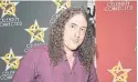  ??  ?? Weird Al Yankovic brings two shows.