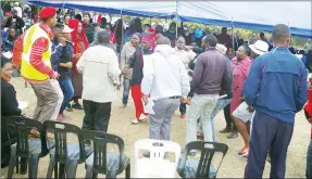  ?? (File pic) ?? Teachers singing and dancing during a recent meeting. This is not to suggest that the people in this photo are related to the article.