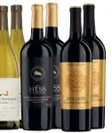  ??  ?? Die Tasting Box California von Mövenpick Wein kann mit der aufgeklebt­en Antwortkar­te oder über den QR-Code bestellt werden.
Eine Tasting Box enthält von den drei verschiede­nen Weinen je zwei Flaschen: