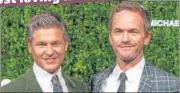  ?? PHOTO: FACEBOOK ?? David Burtka and Neil Patrick Harris