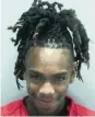  ?? Lee County Sheriff’s Office/Herald file ?? Rapper YNW Melly (Jamell Demons) says he has tested positive for COVID-19 while in jail. The Florida rapper is behind bars on double murder charges and is facing the death penalty. Two Broward inmates have tested positive.