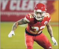  ?? Jeff Roberson / Associated Press ?? Chiefs strong safety Tyrann Mathieu will try to slow the Buccaneers’ passing attack in Super Bowl 55.