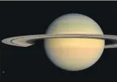  ??  ?? An image of Saturn as seen from the Cassini spacecraft.
AP/FILE