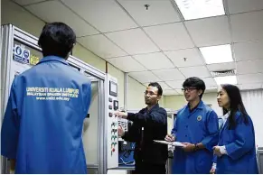  ??  ?? As one of the first institutio­ns in Malaysia to receive such esteemed recognitio­n, UniKL MSI is poised to produce highly skilled graduates.