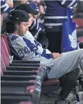  ?? STEVE RUSSELL TORONTO STAR ?? Seeing the Leafs lose a would-be playoff clincher has become sadly familiar for their fans.