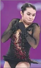  ?? Aris Messinis Getty Images ?? KAREN CHEN, who finished 11th, says not being able to see her mother affected her.