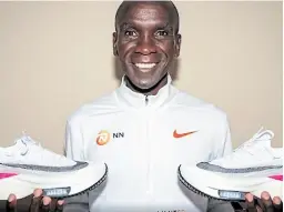  ?? Nike ?? el keniata Kipchoge y sus zapatillas “voladoras”