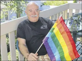  ?? LYNN CURWIN/TRURO NEWS ?? Al Mcnutt was born and raised in Truro. He has noticed a big change in attitudes toward the LGBTQ+ community over the years. He works as the director of the Northern Healthy Connection­s Society.