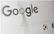  ?? Denis Charlet / Getty Images ?? Google said it will start deleting location history and records of web activity on new accounts after 18 months.