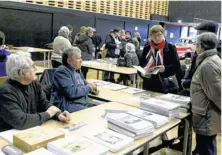  ??  ?? Le stand de l’associatio­n Histoire locale et patrimoine.