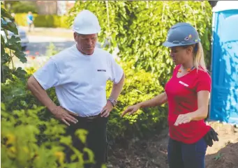  ?? JORDAN PRESSEAULT/THE HOLMES GROUP ?? Grey water recycling and rain barrels can reduce your reliance on treated water. A rain barrel alone can save 5,000 litres of water in a summer, Mike Holmes writes.