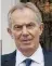  ??  ?? TONY BLAIR Annunciò la propria conversion­e nel 2009, citando la moglie Cherie