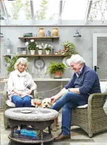  ?? ?? Clare Pearne and her partner Steve’s Victorian cottage renovation won the Best Vintage Style category in 2021