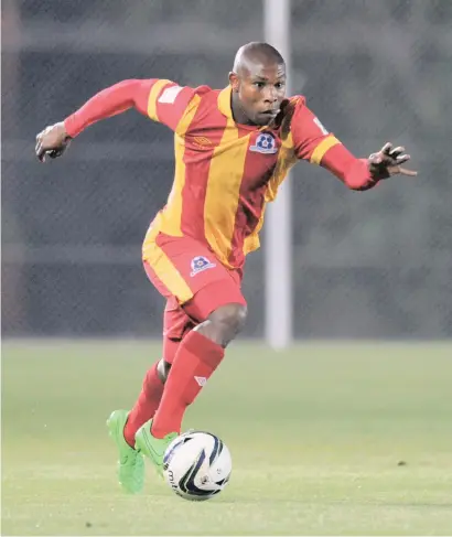  ?? PICTURE: BACKPAGEPI­X ?? GONE BUT NOT FORGOTTEN: Mondli Cele of Maritzburg United died in an accident at the weekend.