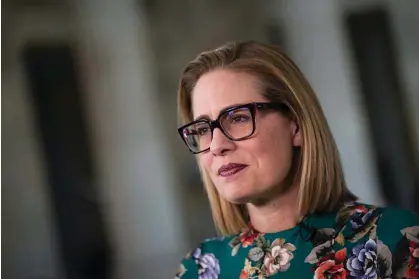  ?? ?? Kyrsten Sinema in Washington DC in May 2023. Photograph: Bloomberg/Getty Images