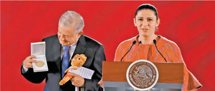  ?? ARACELI LÓPEZ ?? la mascota de Lima 2019.