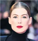  ??  ?? Rosamund Pike