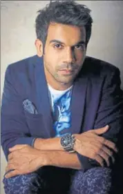  ??  ?? Actor Rajkummar Rao says that he likes doing commercial and parallel cinema both