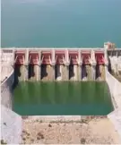  ?? ?? El trasvase de la presa El Cuchillo al embalse Marte R. Gómez sigue originando polémica entre Nuevo León y Tamaulipas