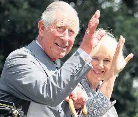  ?? Picture: YUI MOK / PA, UK PRESS, GETTY ?? Charles and Camilla... almost 500 official engagement­s in total this year