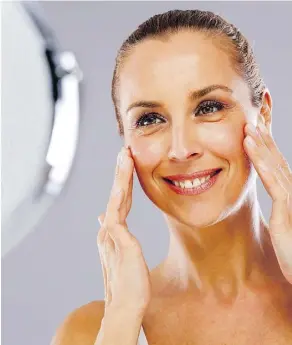  ??  ?? “I see women who have never had any trouble with their skin develop it for the first time in their 50s,” says consultant dermatolog­ist Anjali Mahto.