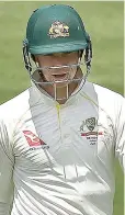  ??  ?? Lack of runs: Handscomb