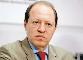  ?? OMAR FRANCO/ARCHIVO ?? Marco Antonio Baños advierte que renunciar no la exime de rendir cuentas.