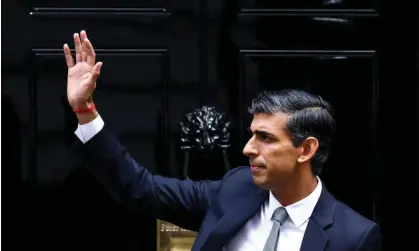  ?? Photograph: Henry Nicholls/Reuters ?? Rishi Sunak, the new prime minister of the UK.