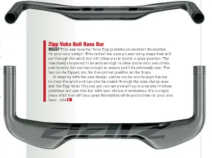 Zipp Vuka Bull Base Bar - PressReader