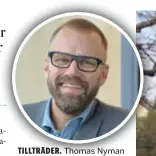  ??  ?? Thomas Nyman tar över i KD.