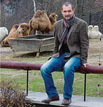  ?? Foto: MAFRA ?? Na zoo vydělávají prázdniny David Nejedlo šéfuje nejstarší české Zoo Liberec od května 2004. Bývalý veterinář zároveň deset let předsedá Komisi pro zoologické zahrady při MŽP – v Česku dohlíží na 28 zahrad.