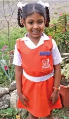  ?? ?? Year three student, Navjita Prasad of Vunimono Sanatan Dharam Primary School.