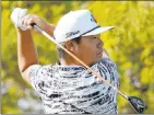  ?? Marcio Jose Sanchez The Associated Press ?? Sungjae Im follows through on a shot from the sixth tee Friday in the second round of The American Express.