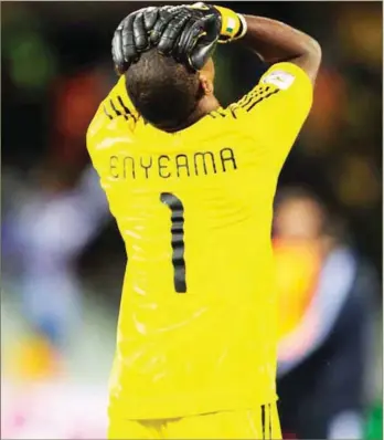  ??  ?? Enyeama