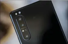  ??  ?? Like 2019’s Xperia 1, you’ll find three 12Mp sensors along the phone’s back.
