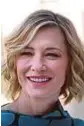  ??  ?? Cate Blanchett