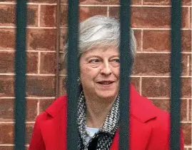  ?? AP ?? British Prime Minister Theresa May is adamant there will not be another Brexit referendum. History suggests her fears are well founded.