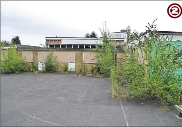  ??  ?? 2012 - The former playground at the abandoned Bybrook Infants School