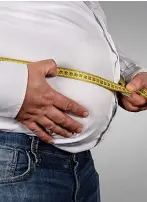  ??  ?? Number’s up: 15 million Brits are obese
